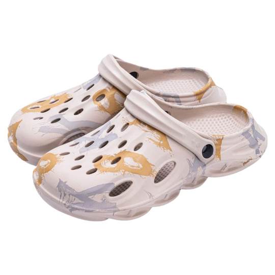 男士洞洞鞋夏季外穿防臭防滑沙滩男生凉鞋2025新款46大码拖鞋男款