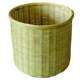 Household storage basket straight barrel kitchen bamboo basket
