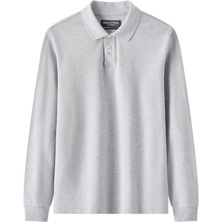 Marc O'Polo/MOP 春季新款气质简约经典百搭纯棉长袖POLO衫男上衣