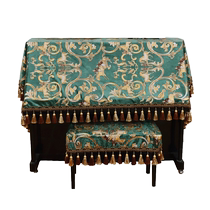 American Piano Hood Full Cover Dust Cover High End Light Lavish High-end Half Hood Piano Bench Cover Superior Sense European Style Modern
