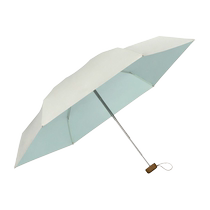 (Self-operated) Wpc Japanese imported sun protection umbrella 5-fold umbrella small and portable sun protection ultra-light mini sunny umbrella