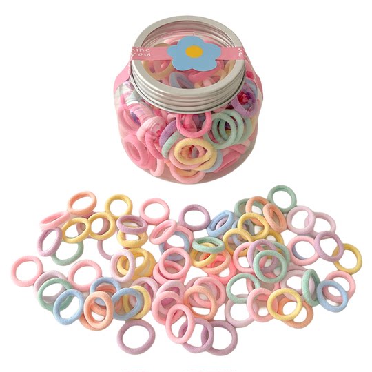 Little girl's hair-friendly towel ring children's thumb ring