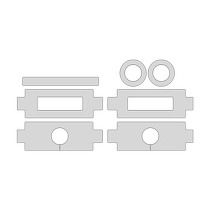 (Jian Naiqi Hardware Film) is suitable for HERMES Kelly Funk ankle boot Kelly boots hardware film high-definition invisible metal protective film anti-