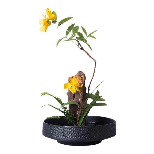 Jianshan flower arranging utensils Chinese style simple ceramics