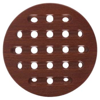 Anti-slip heat insulation pad anti-scalding and high-temperature solid wood dining table pad