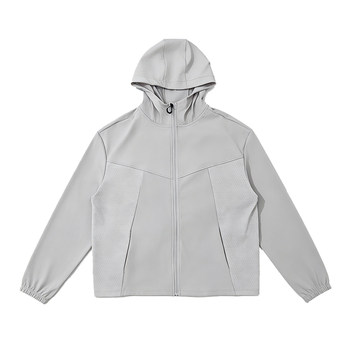 2026 summer new upf50+ loose ice silk hooded sun protection clothing for women breathable anti-uv jacket sun protection clothing