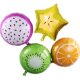Fruit aluminum film decorative balloons can float in the air
