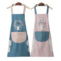 New 2023 Internet celebrity apron for kitchen and home cooking for men and women super waterproof and oil-proof super good-looking HJJJ