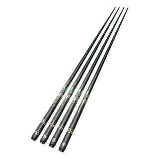 新款黑科技台球杆斯诺克碳素小头杆中式黑八碳纤维大头杆球房公杆