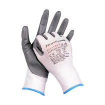 (self-employed) Honeywell nylon Nylon Gloves labor-proof and anti-slip rubber sheet rubber dip rubber site protective gloves
