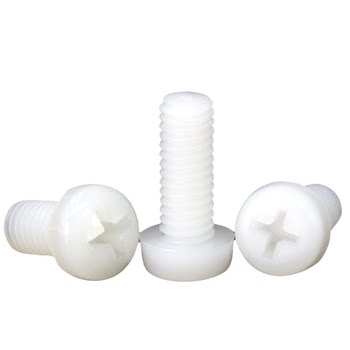 Plastic screws round head nylon screws plastic