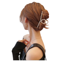 Hairpin Womens Back Head Grabber High-end Large Shark Clip Hairpin Internet Celebrity 2023 New Hair Clip Headwear