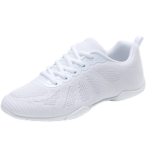 Competitive aerobics shoes cheerleading competition-specific shoes white aerobics shoes soft-soled childrens cheerleading training shoes