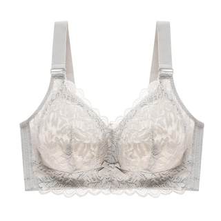 爱戴全罩杯内衣胸大显小薄款收副乳防下垂无钢圈美背大码文胸罩女