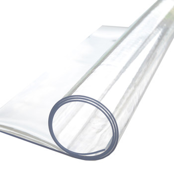 Transparent matte plastic table cloth waterproof, scald-proof, no washing