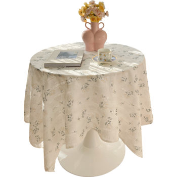 Ins wind little daisy table cloth waterproof oilproof cotton linen dining table cloth fresh photo bedroom decoration table cloth Ins wind little daisy table cloth waterproof oilproof cotton linen dining table cloth fresh photo bedroom decoration table cloth