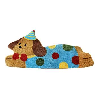 Dopamine polka dot puppy pup dog carpet flocked carpet living room blanket cute bedroom bedside blanket absorbent pad