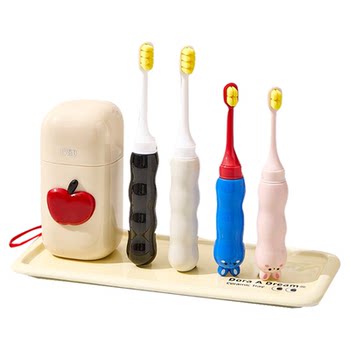 Cute parent-child toothbrush travel toiletry set