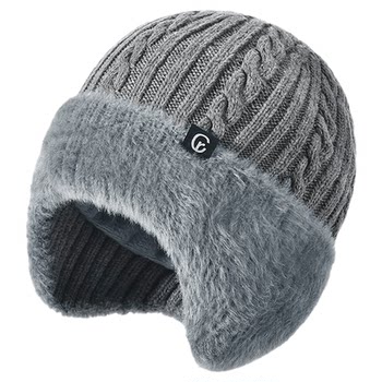 Thickened four-in-one - hat + earmuffs + scarf + gloves