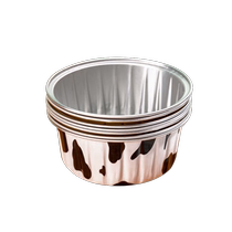 空气炸锅专用锡纸碗铝箔可重复使用家用烤箱蛋糕烘焙模具锡纸盒杯
