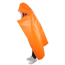 Fireproof cloak silicone high-rise escape gas mask household set emergency insulation high temperature resistant fireproof cloak