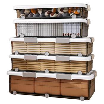 School season student dormitory book clothes storage box