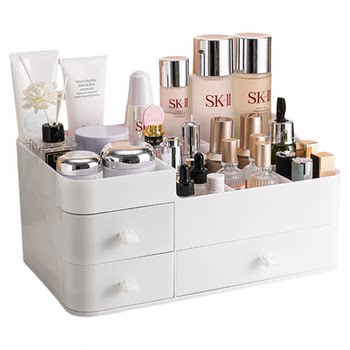 Cosmetic storage box desktop dressing table storage rack