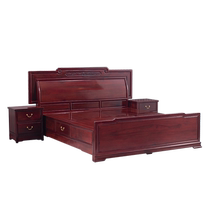 Inscriptions Source Blood Honolulu New Chinese Twin Beds Africa Small Leaf Purple Sandalwood Bedroom Light Lavish Storage High Box Wedding Bed