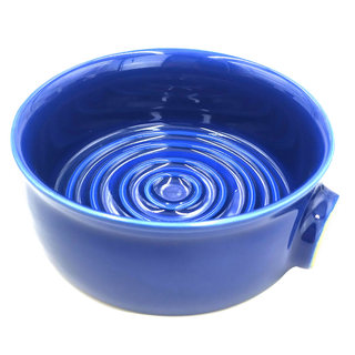 Dishi's new men's wide-mouth shaving foaming bowl for shaving your head