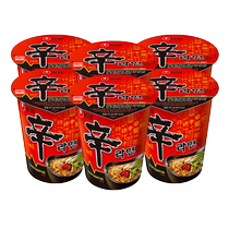 (Self-operated) Korean imported Nongshim Shin Ramen cup noodles instant food instant noodles instant noodles soup noodles barreled ramen