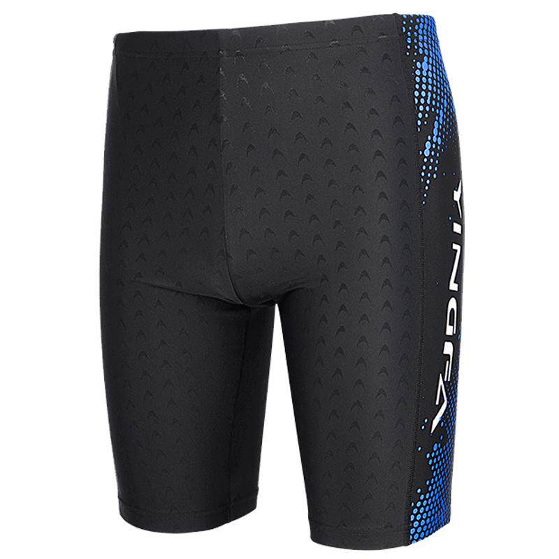 Yingfa swimming trunks men's five-quarter pants boxer comfortable style swimming goggles and swimming cap set men's swimsuit equipment 3823
