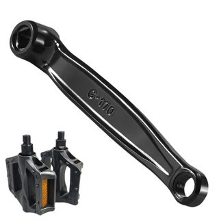 Bicycle left crank mountain foot pedal pedal connection