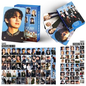 127张 防弹少年团JIMIN金泰亨JUNG KOOK自印3寸小卡贴纸 ARIRANG
