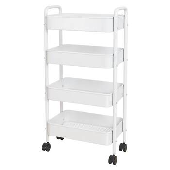 Cart storage rack snack floor multi-layer storage bookshelf kitchen fruit and vegetable basket rack bathroom bedroom