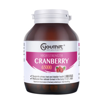 ອົດສະຕຣາລີ Youthit High Concentration Cranberry Capsules to Maintain Female Private Parts of Urinary Health 60 Capsules