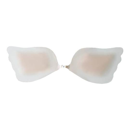 Wing chest patch prevents exposure, shrinks secondary breasts, and presses up