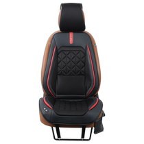 Leben graphene car heated seat cushion winter single seat car electric heating plush seat cushion 12V24V warm