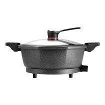 Konka electric hot pot multi-functional household electric hot pot steaming integrated electric wok 6L octagonal pot 1169