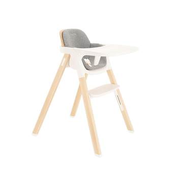 Nuna solid wood baby dining chair multi-function