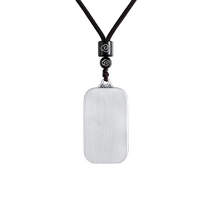 Zhou Taisheng pure silver S990 zodiac dragon necklace new mens dragon shadow sparkling set chain Chinese Valentines Day gift for boyfriend