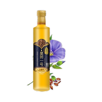 Hao Shuai Cold-squeezed first-class linseed oil 500ml bottle edible oil Ningxia Huoil sesame oil rich in linolenic acid