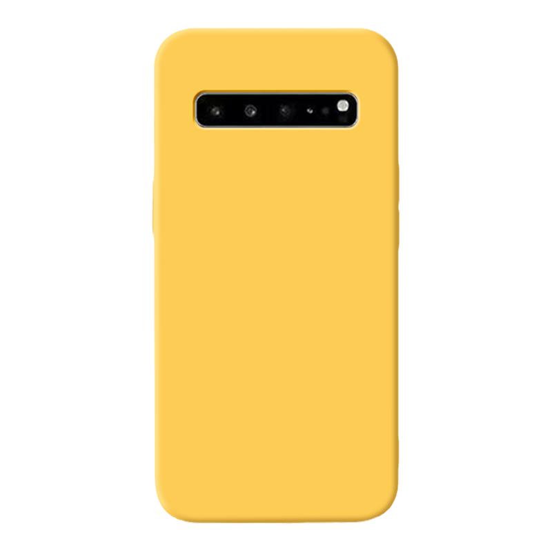 Suitable for Samsung S10 mobile phone case galaxys10+ new S10E liquid silicone 10 ten samsungs yellow protective case plus all-inclusive anti-fall 10 plus SM4G5G104G105G soft shell