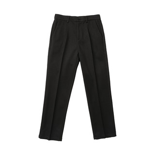 Luo meng pantalon en laine haut de gamme pantalon décontracté épais pour homme