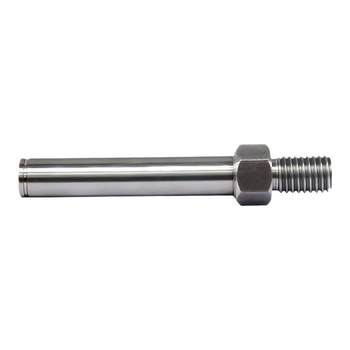 45 steel hexagonal external thread single-head tooth shaft