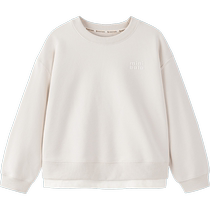 (Same style in the mall) Mini Balabala boys and girls family of three parent-child sweatshirts baby sports tops