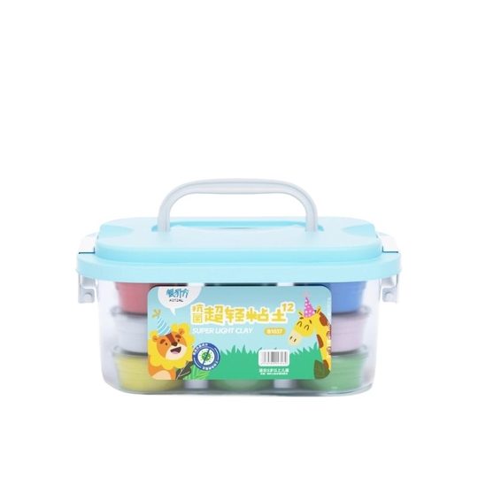 24色超轻粘土儿童无毒幼儿园小学生专用黏土橡皮泥彩泥工具不粘手