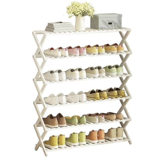Mai Tian Simple Door Folding Shoe Rack Three-Year Warranty