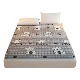 Class a antibacterial milk fleece mattress soft cushion mattress quilt