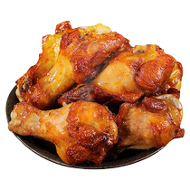 Orleans chicken legs whole box ready-to-eat braised chicken Internet celebrity snacks late night snacks