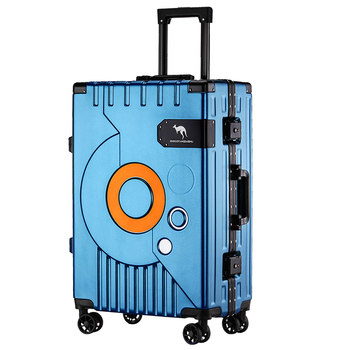 Strong and durable aluminum frame luggage student 20 inch boarding suitcase